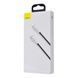Кабель Baseus Cafule Metal Type-C to Type-C 100W (1m) white 000011880 фото 3