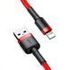 Кабель Baseus Cafule Lightning 2.4A (0.5m) gray/black 000011854 фото 4