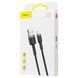 Кабель Baseus Cafule Lightning 2.4A (0.5m) gray/black 000011854 фото 6