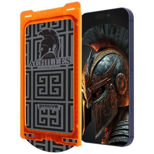 Захисне скло Proove Achilles Installation Box iPhone 14 Pro/15/16 black 000012585 фото