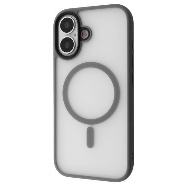 Чохол WAVE Matte Insane Case with Magnetic Ring iPhone 17 gray 000016463 фото