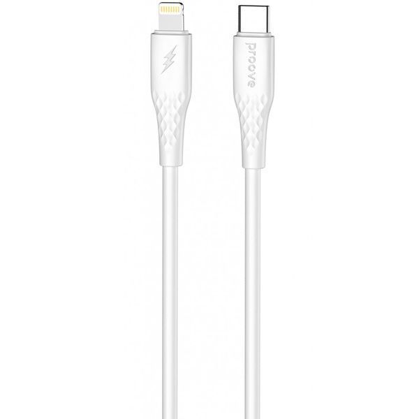 Кабель Proove GridLine Type-C to Lightning 27W (1m) white 000012017 фото