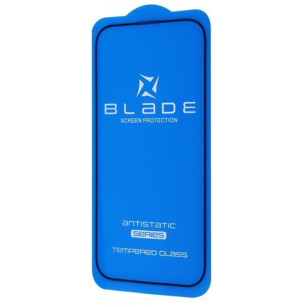 Захисне скло BLADE ANTISTATIC Series Full Glue iPhone 14 Pro/15/16 black 000012466 фото