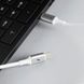 Кабель Proove Flex Metal USB to Type-C 3A (1m) white 000012015 фото 3