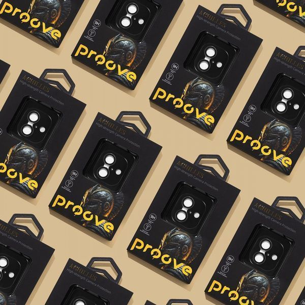 Захист камери Proove Achilles iPhone 17 Pro/17 Pro Max black 000016518 фото