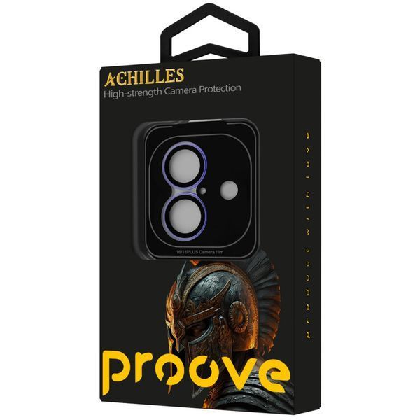 Захист камери Proove Achilles iPhone 16/16 Plus blue 000012725 фото
