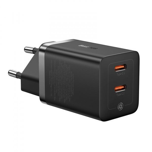 МЗП Baseus GaN5 Pro 40W Type-C+Type-C black 000012191 фото