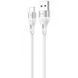 Кабель Proove Soft Silicone USB to Type-C 3A (2m) white 000012095 фото 3